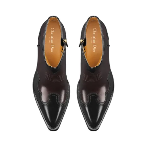 Pointed Toe Zip-Up Boots