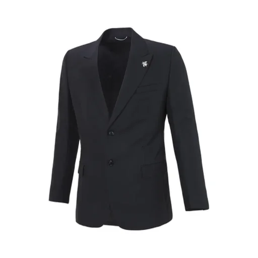 Bee-Decorated Suit Coat