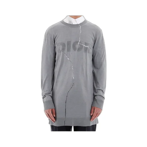 Knitted Round-Neck Pullover