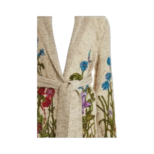 Floral Knitted Cardigan