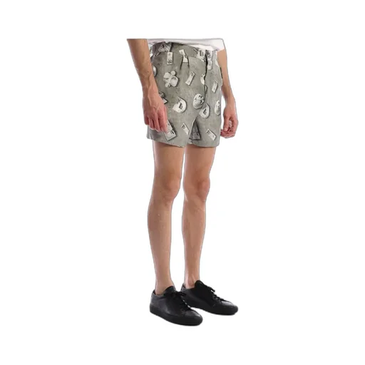Logo Printed Casual Shorts