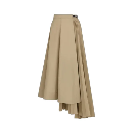 Asymmetric Long Skirt