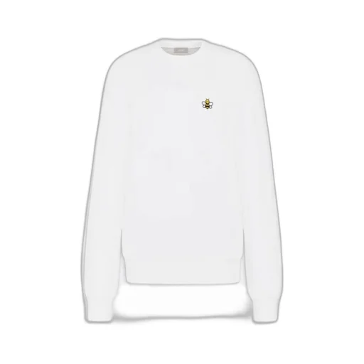 White Bee Long-Sleeved Sweater