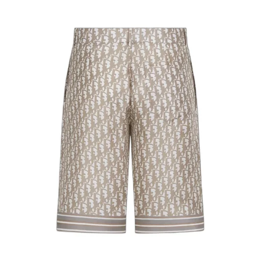 Oblique Bermuda Shorts
