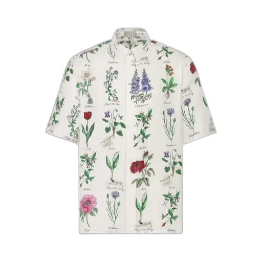Herbarium Illustration Short-Sleeved Shirt