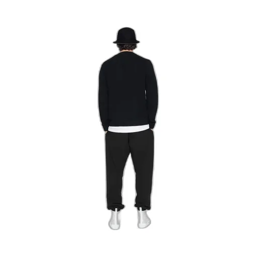 Logo Patch V-Neck Cardigan