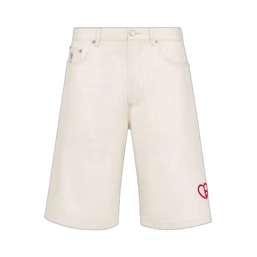 Button Detailed Bermuda Shorts