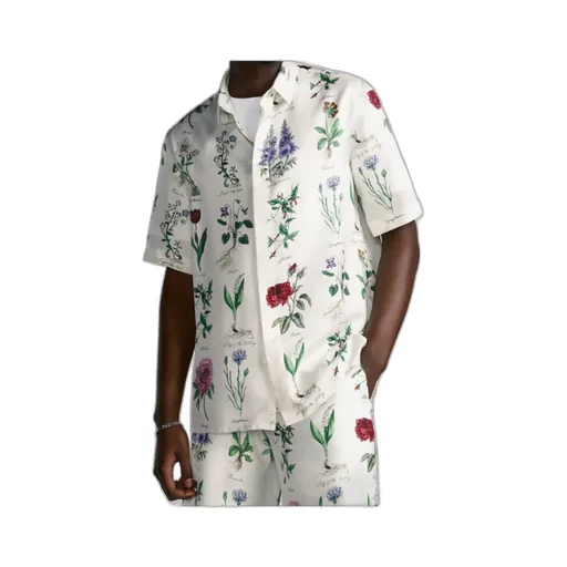 Herbarium Illustration Short-Sleeved Shirt