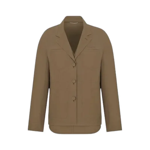 Single-Breasted Long-Sleeved Blazer