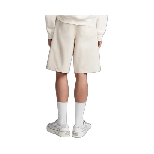 Button Detailed Bermuda Shorts