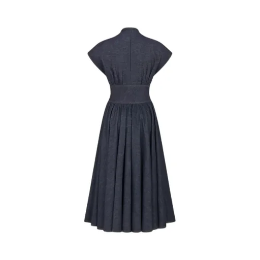 Flared Mid-Length Dress