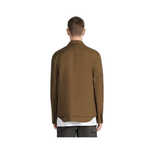 Single-Breasted Long-Sleeved Blazer