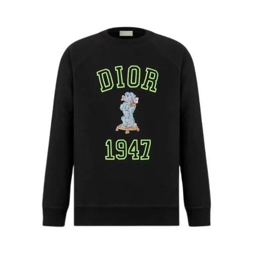 Logo Embroidered Crewneck Sweatshirt