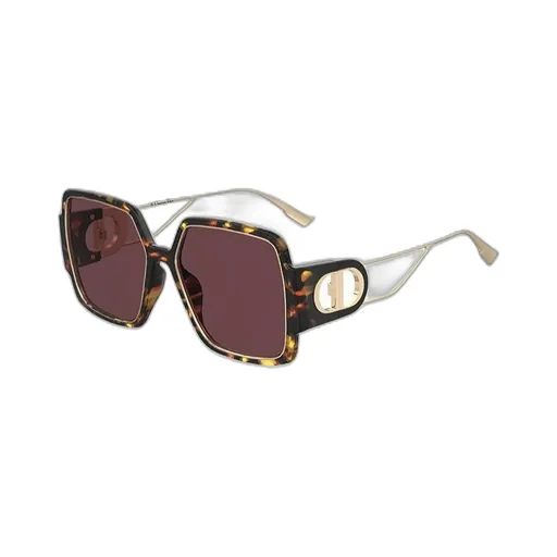 Square-Frame Oversized Sunglasses