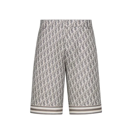 Oblique Bermuda Shorts
