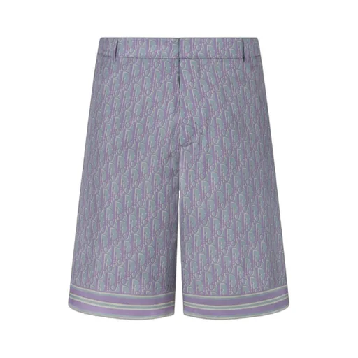 Oblique Bermuda Shorts