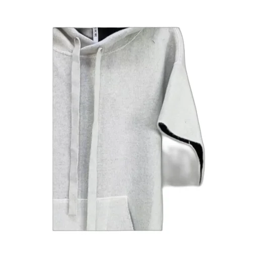 Knitted Hooded Pullover