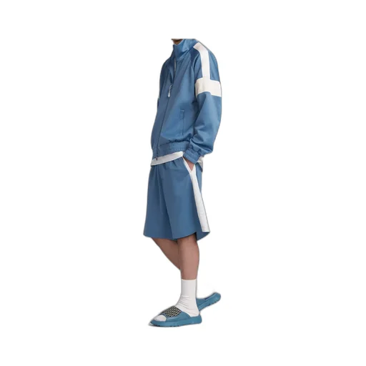 Zip-Up High Neck Track Jacket