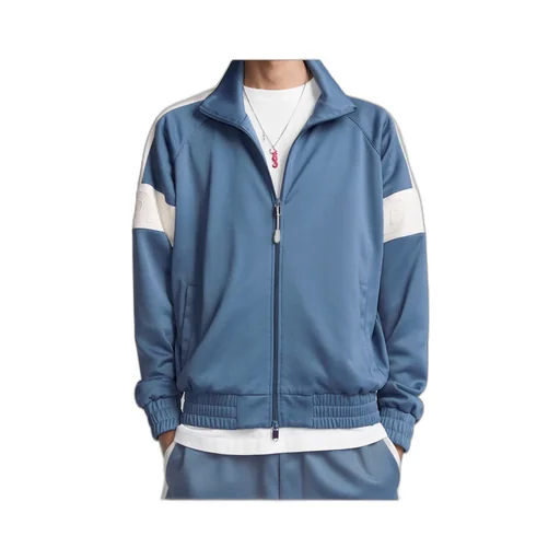 Zip-Up High Neck Track Jacket