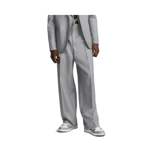 Regular Fit Straight Leg Trousers