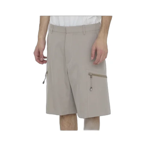 Zip Detailed Bermuda Shorts