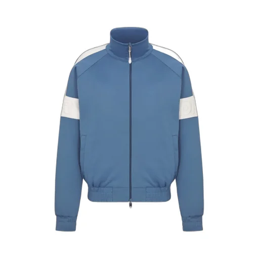 Zip-Up High Neck Track Jacket