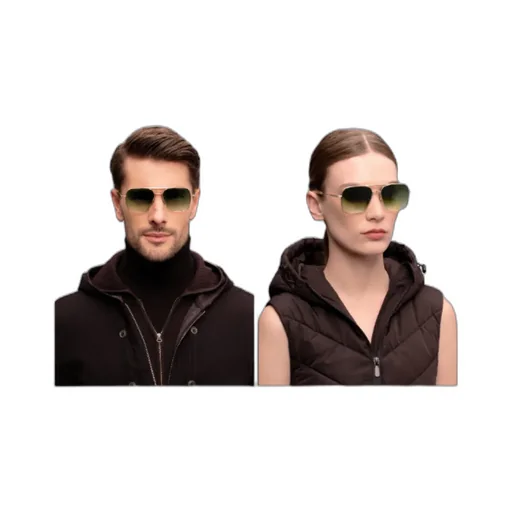 Geometric Frame Sunglasses