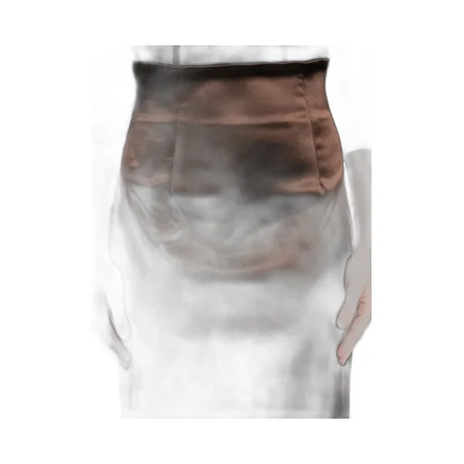 Satin Midi Skirt