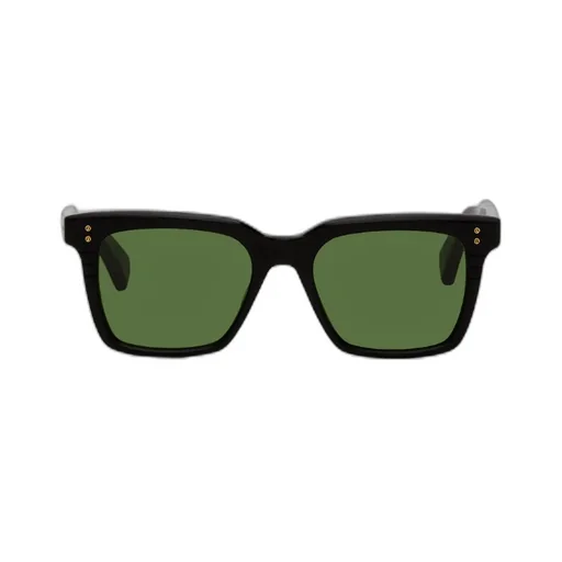 Black Logo Oversized Frame Sunglasses