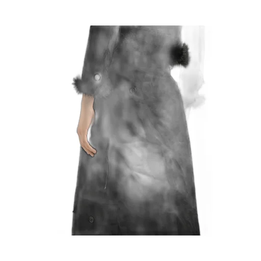 Drawstring Midi Cargo Skirt