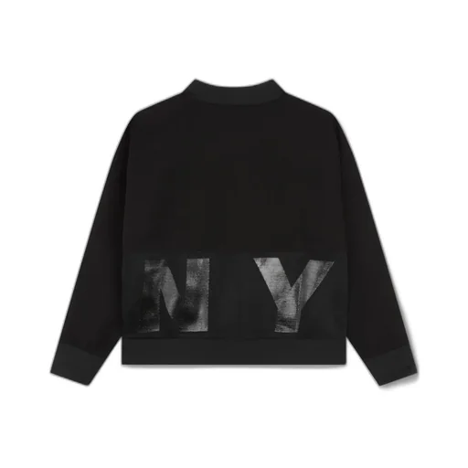 Logo-Print Bomber Jacket