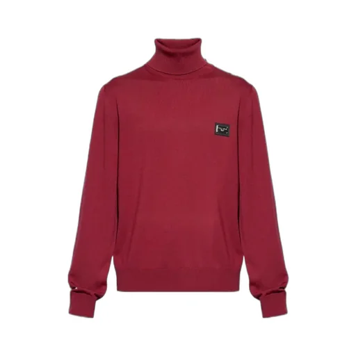 Roll-Neck Knitted Jumper