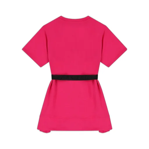 Logo-Patch Cotton Dress