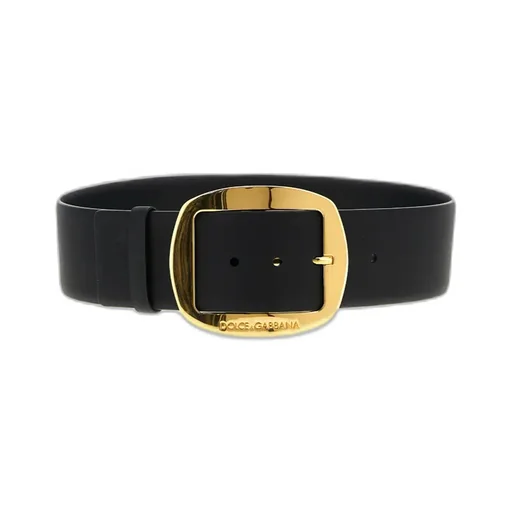 Logo Engraved Buckle Belt