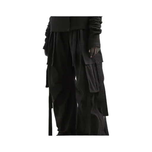 Waxed Faille Cargo Pants
