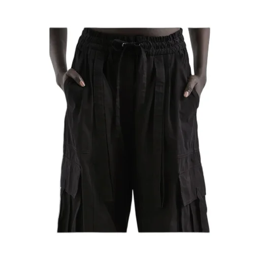 Waxed Faille Cargo Pants