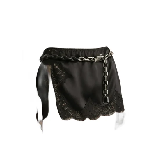 Mini Satin Skirt