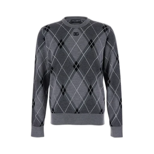 Logo Intarsia Knitted Jumper