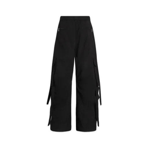 Waxed Faille Cargo Pants