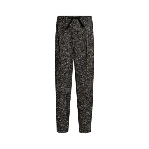 Elastic Drawstring Waist Pants