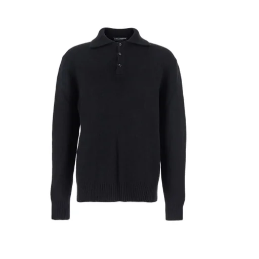 Long-Sleeved Knitted Jumper