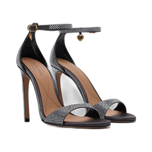 Embellished Ankle Strap Sandals