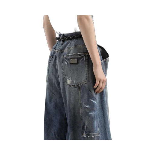 Denim Bermuda Shorts