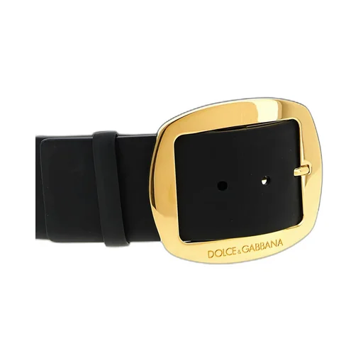 Logo Engraved Buckle Belt