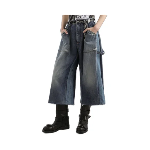 Denim Bermuda Shorts