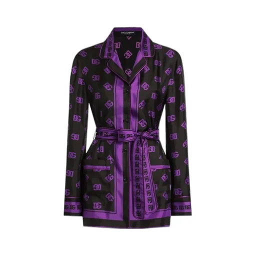 Dg All-Over Printed Twill Vanity Shirt