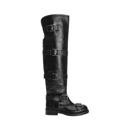Buckle Detailed Boots