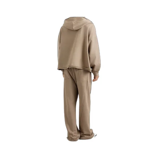 Straight Leg Jersey Trousers