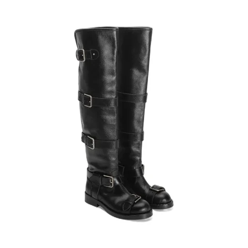 Buckle Detailed Boots