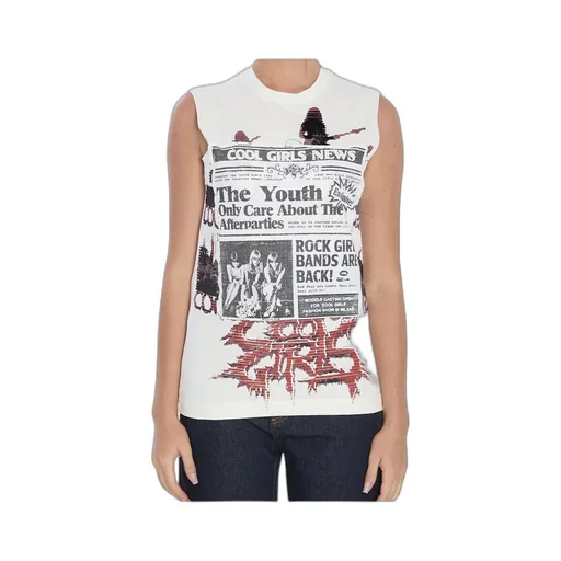 Printed Jersey Top